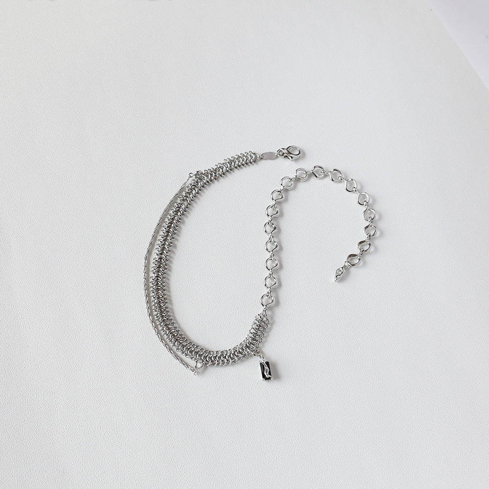 charm pendant necklace Frosty Wind Necklace