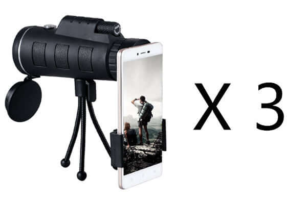 Tripod for Monocular Telescope Tripod — Compatible with Apple & More