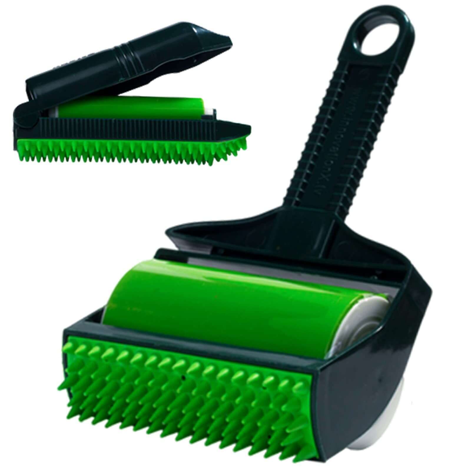 Pet Hair Removal Portable Washable Hair Remover with adhesive roller for effective lint cleaning.