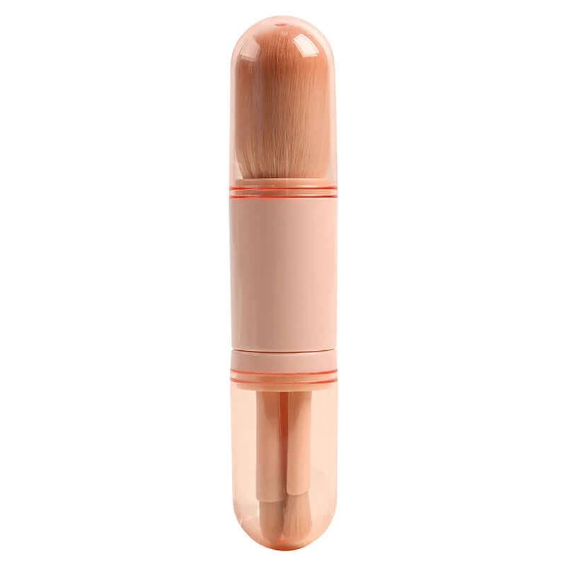 travel makeup brush kit 4in1 Portable Makeup Brush Set Beauty Brush