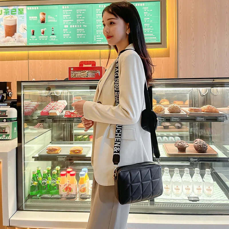 Womens Messenger Bag - New Two-piece Set Women&