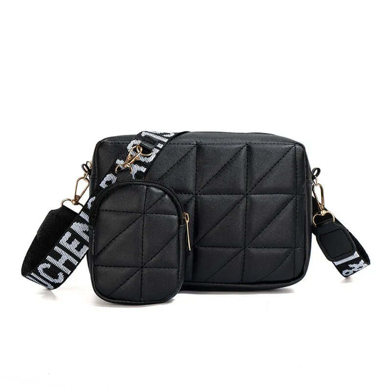Womens Messenger Bag - New Two-piece Set Women&