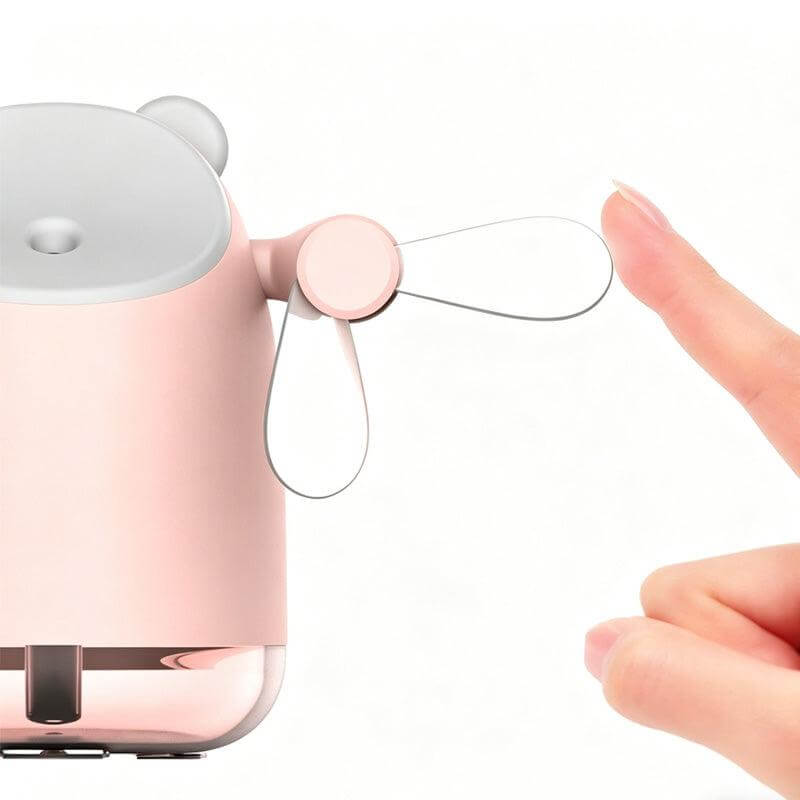 desktop humidifier fan Spray Cooling Fan Portable Water Humidifier