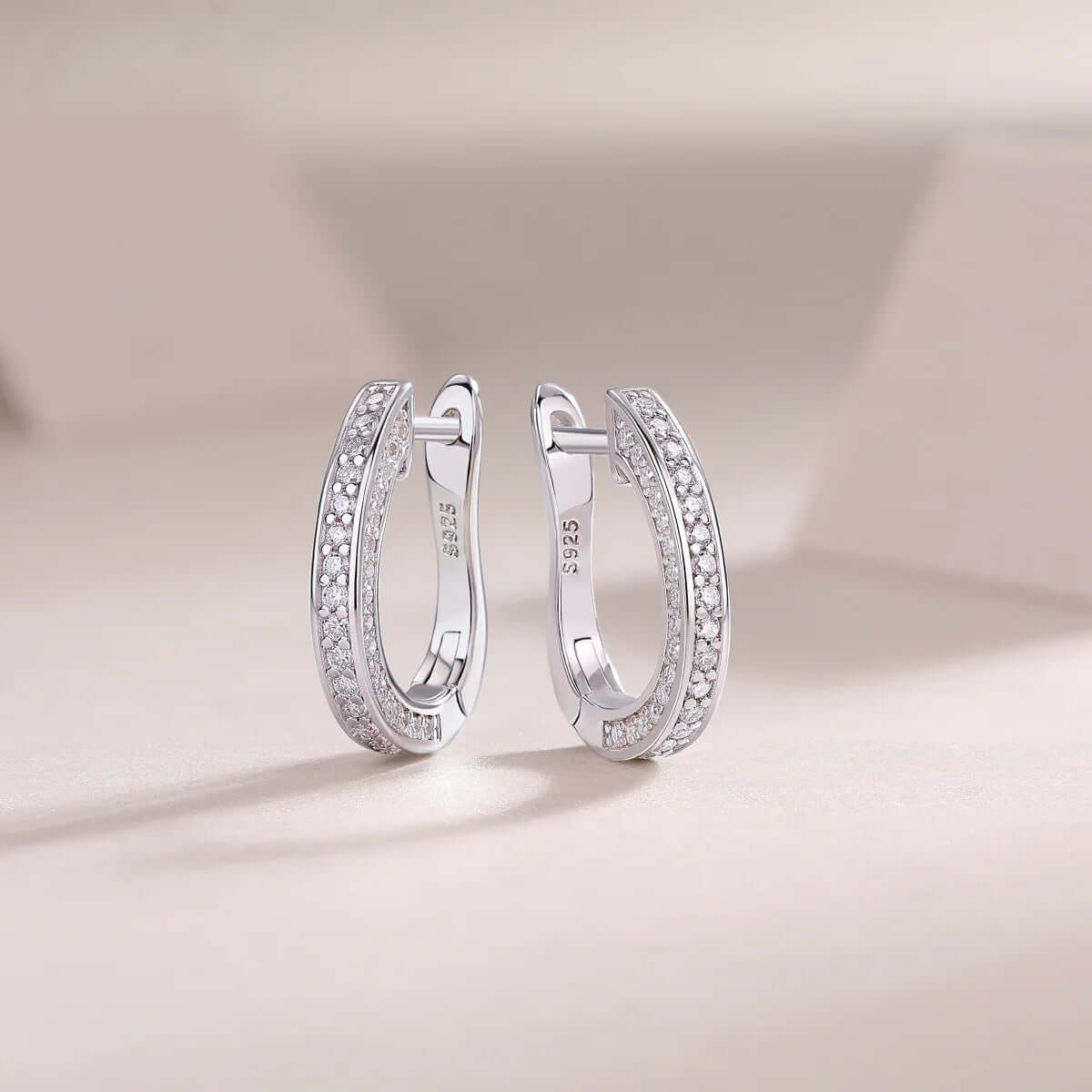 Affordable Diamond Jewelry S925 Moissanite Sterling Silver Earrings