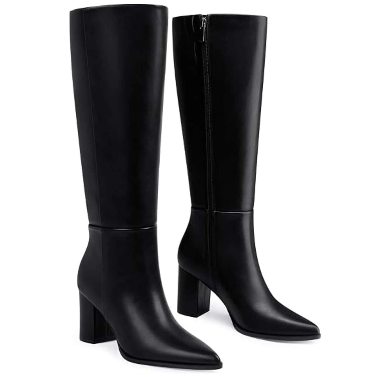 Women Knee High Boots Comfortable Wide Calf Tall Boot