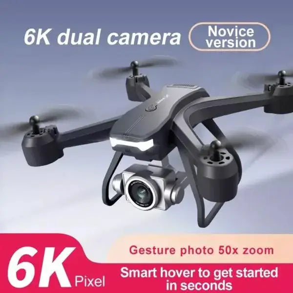 best drones for beginners 6K HD Dual Camera Professional Drone