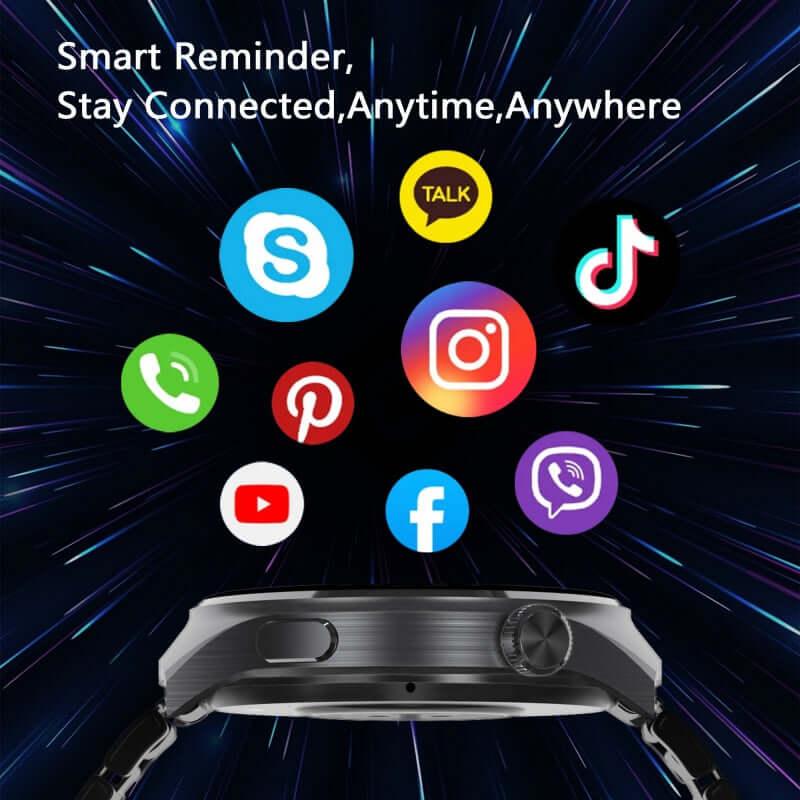 smartwatch for men SENBONO V19 Business Men Smart Watch
