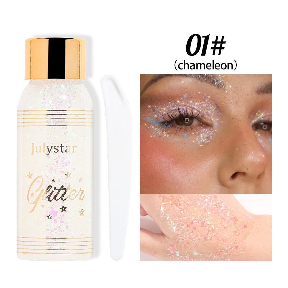 Shining eye shadow makeup Makeup Gel Shining Liquid Eye Shadow 01