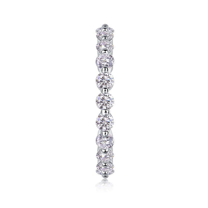 moissanite rings 1Row Of Diamonds, Moissanite Rings, Silver Rings