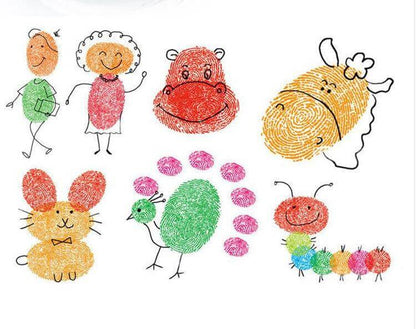 kindergarten art supplies New Hot Selling Kindergarten Finger Print