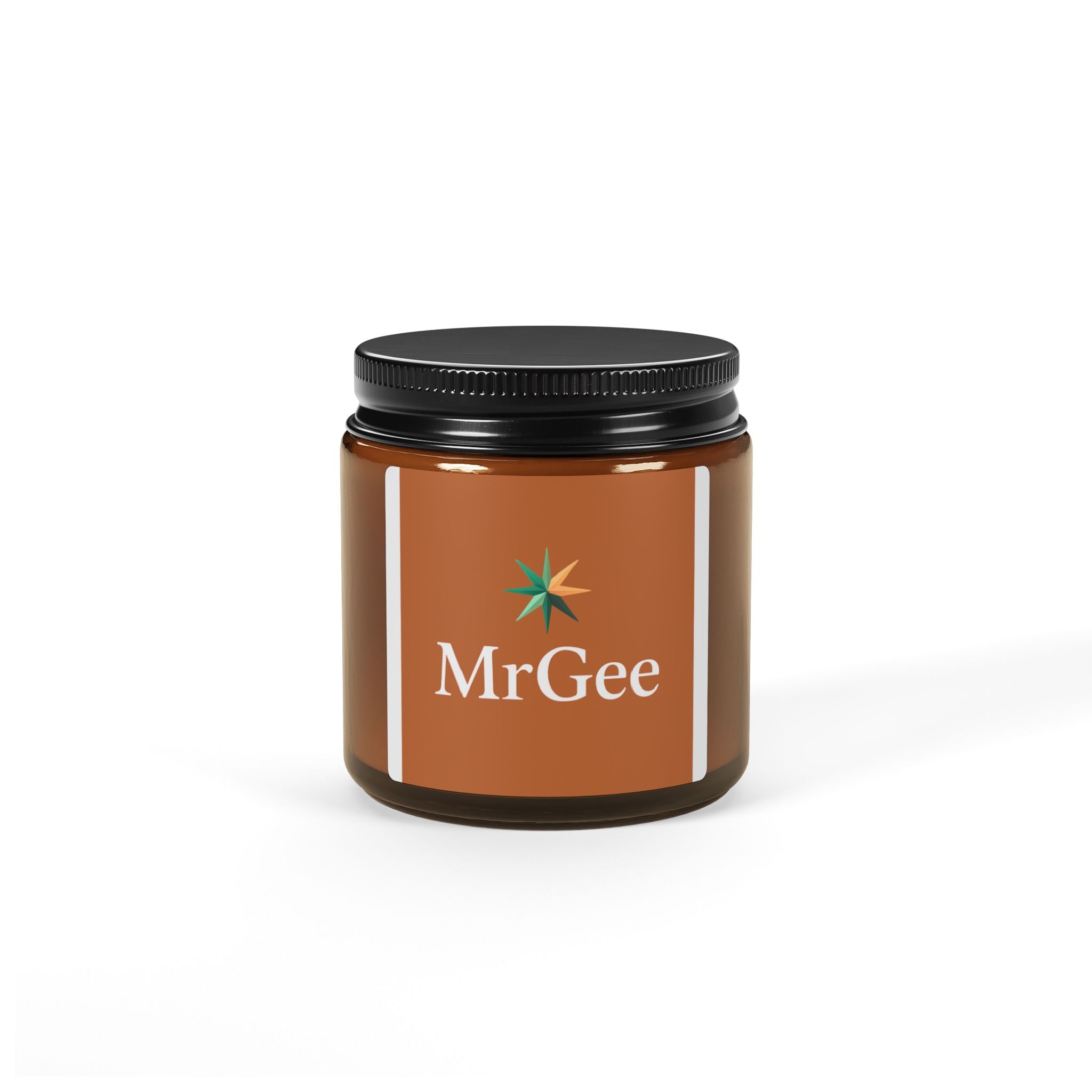 Scented Soy Candle — Amber Jar (MrGee)
