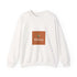 Unisex Crewneck Sweatshirt — Classic Comfortable Pullover White
