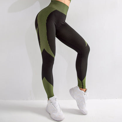 fashionable yoga wear Slim Sweat Yoga Sweatpants Green
