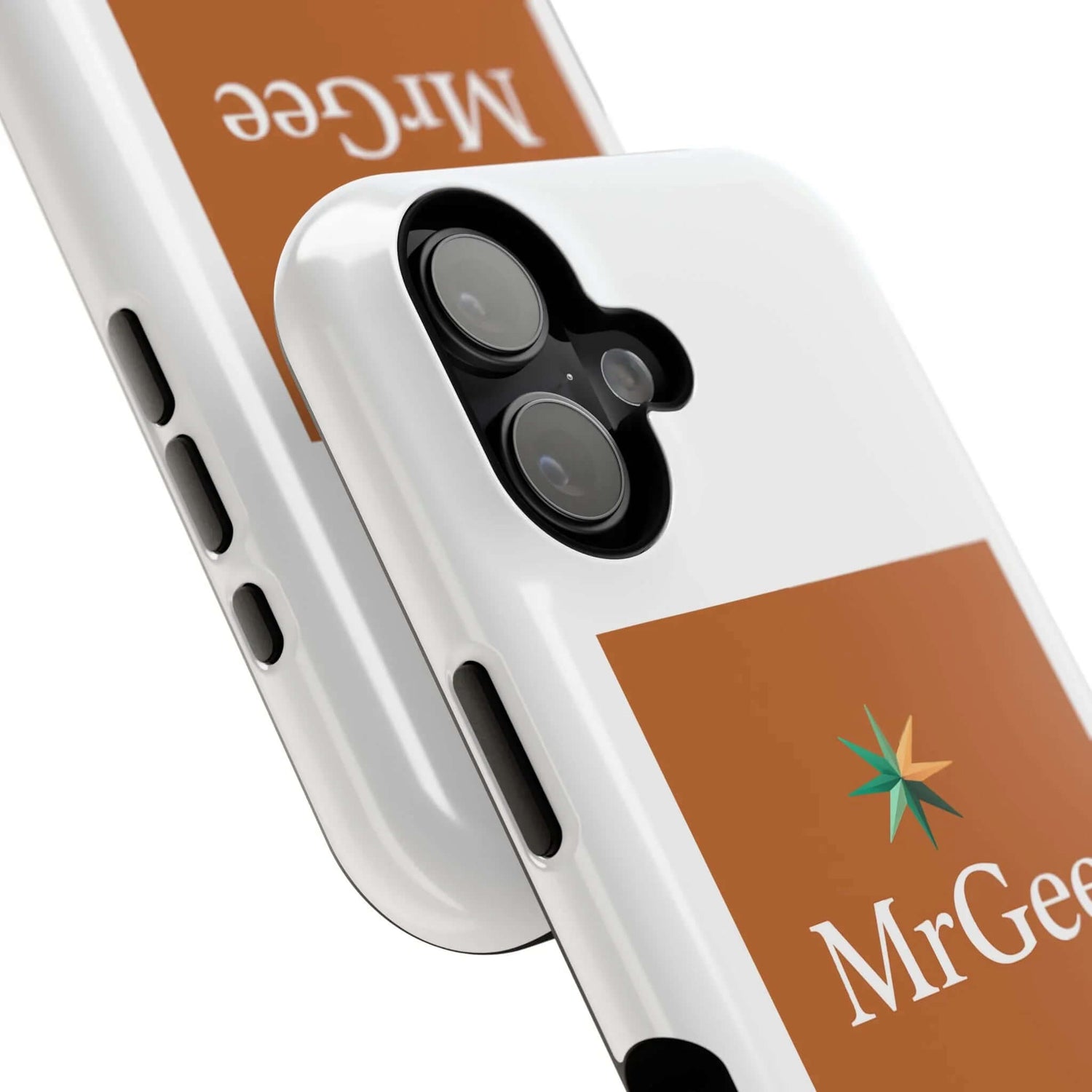 Phone Case - MrGee Logo Impact-Resistant Cover iPhone 17 Glossy Without gift packaging