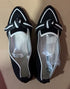 Fashion Pointed Toe Bow Flat Shoes For Women Lying Woven Slip-on Breathable Shoes Summer Black Size36