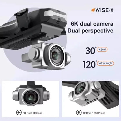 2026 V14 Professional Drone 6K HD Dual Camera Wifi FPV Portable RC Quadcopter 2 BATTERY,Drones Suitable For Adults&amp;beginners.Logistics Is Randomly Sent By UPS&amp;UNI&amp;USPS&amp;GOFO