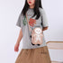 Halloween Skull Shoulder Bag Y2K Fashion Funny Cute Messenger Crossbody Bags Women Small Phone Bag Khaki