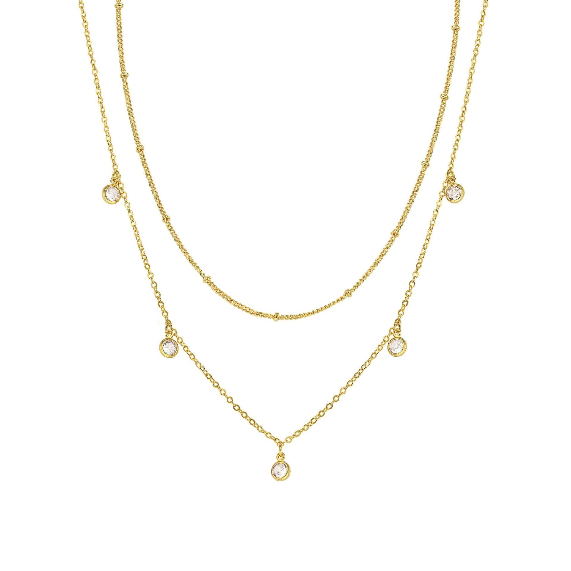 chain necklace for women Waterdrop Chain Necklace