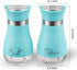 Salt And Pepper Shakers Set - Salt Containers For Gifts, Blue