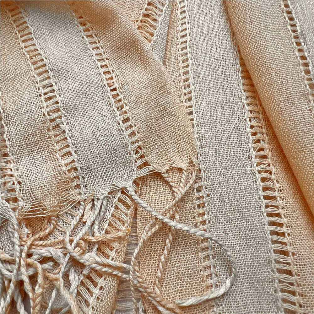 khaki and black scarf - Textured Casual Scarf 71inchx17.5inch