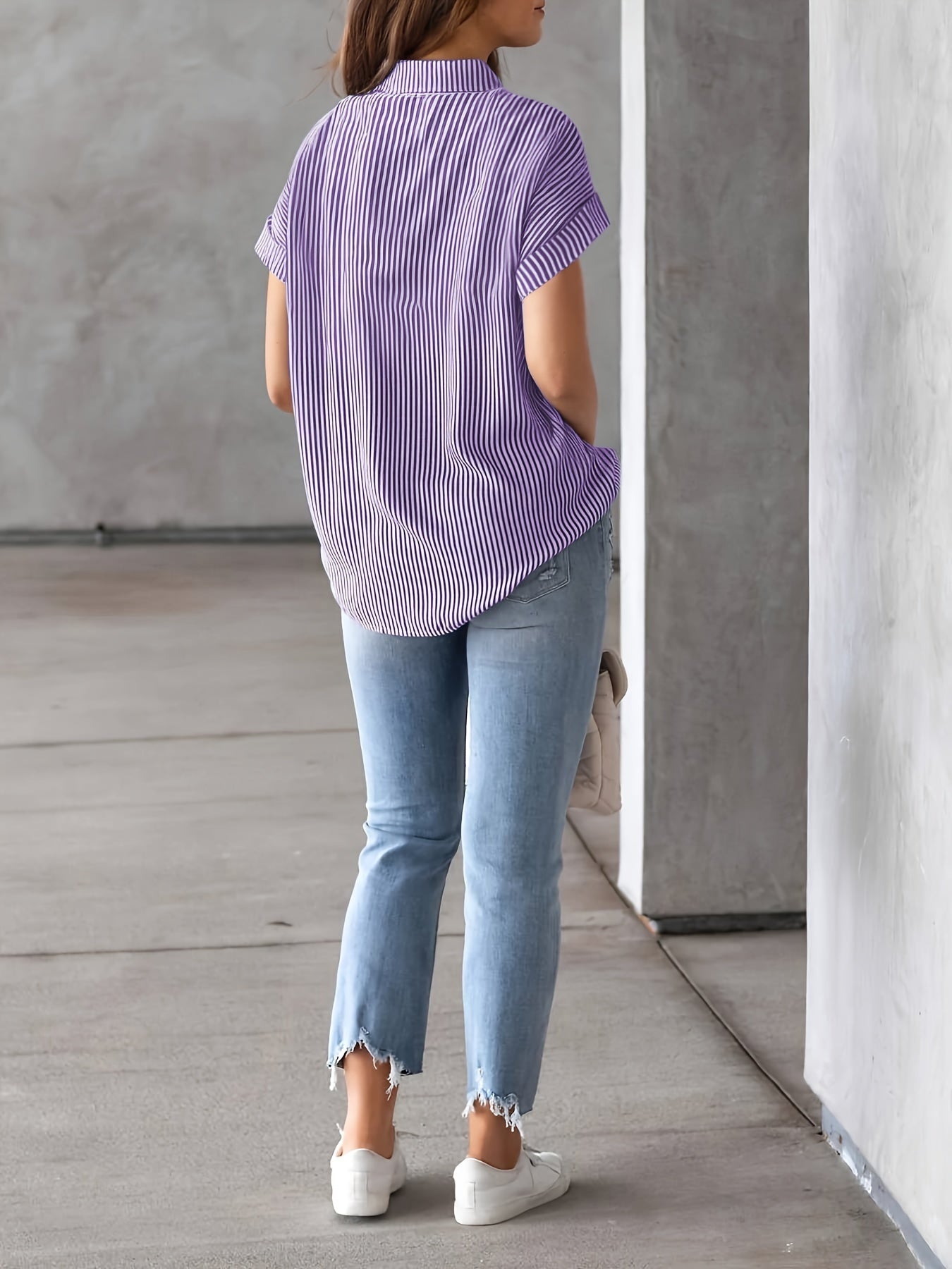 Elegant Collared Shirt For Women