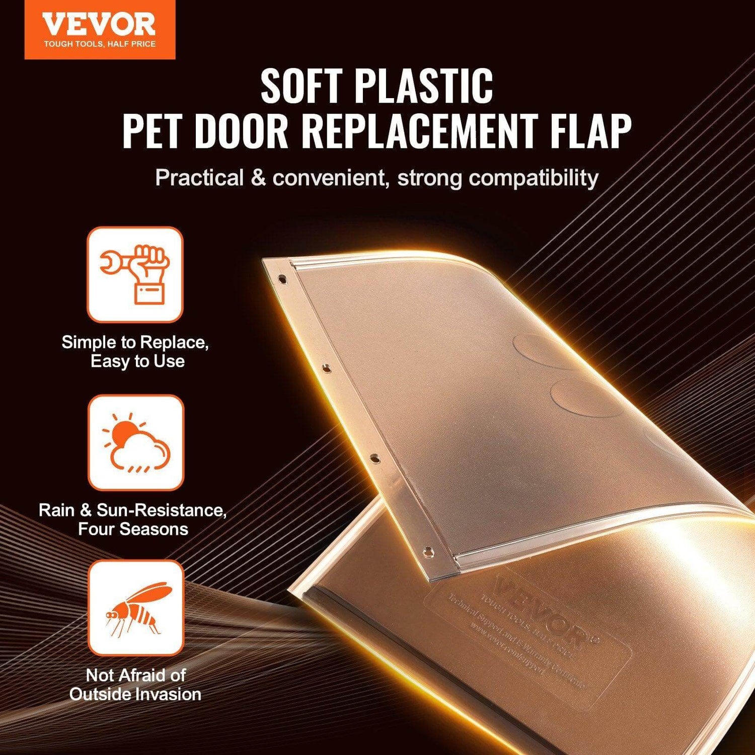 pet door replacement flap