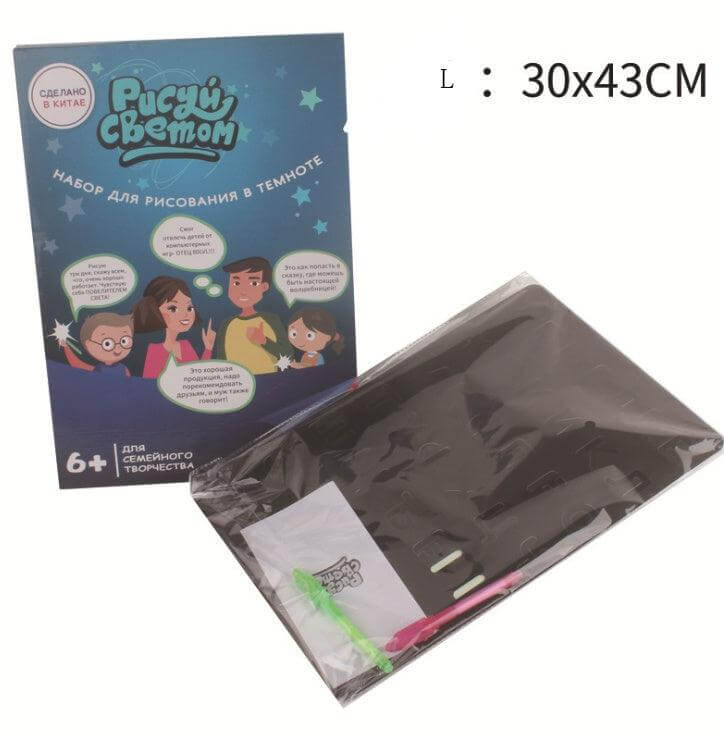 3D drawing pad Educational Toy Drawing 8 Light Effects 1 style L