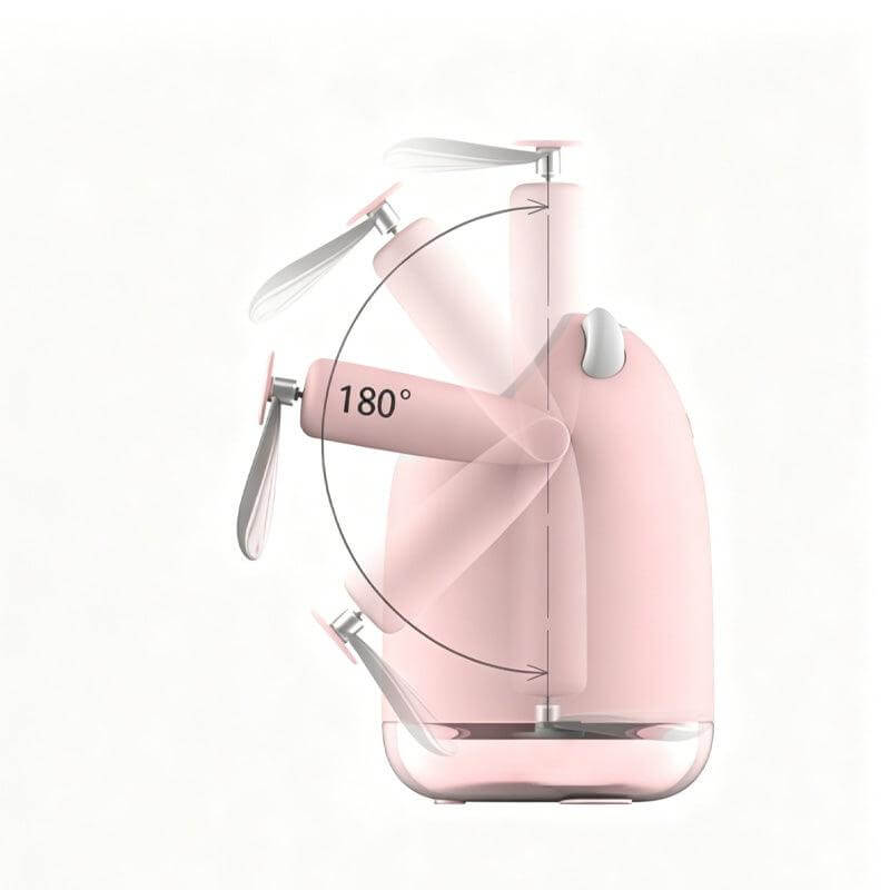 desktop humidifier fan Spray Cooling Fan Portable Water Humidifier