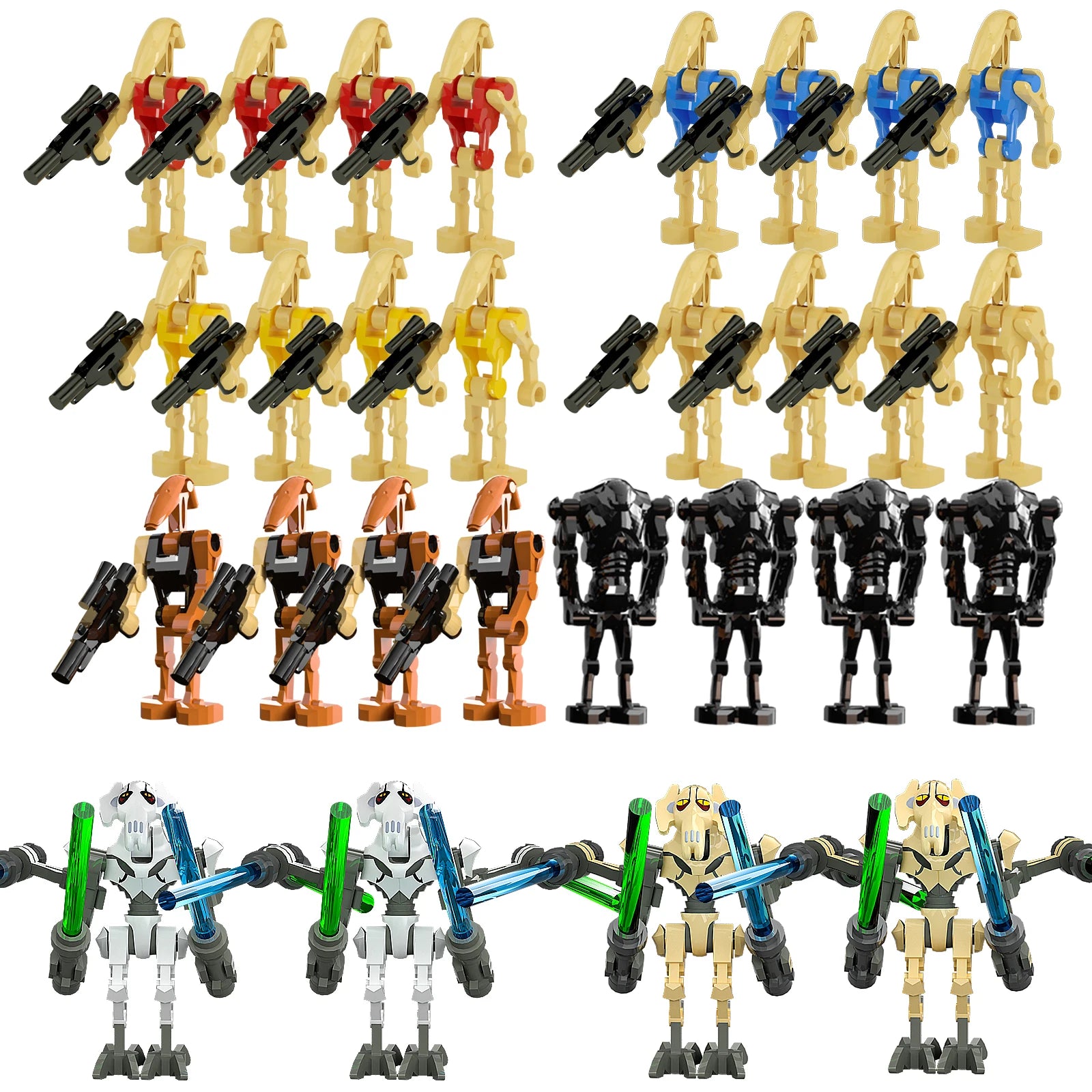 28 Pieces Clone Soldier