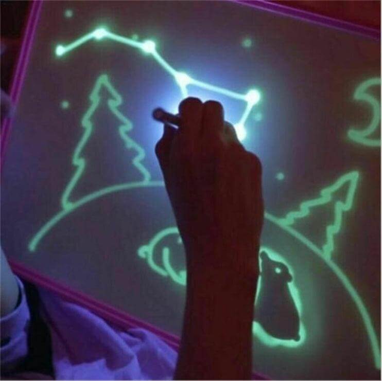 3D drawing pad Educational Toy Drawing 8 Light Effects