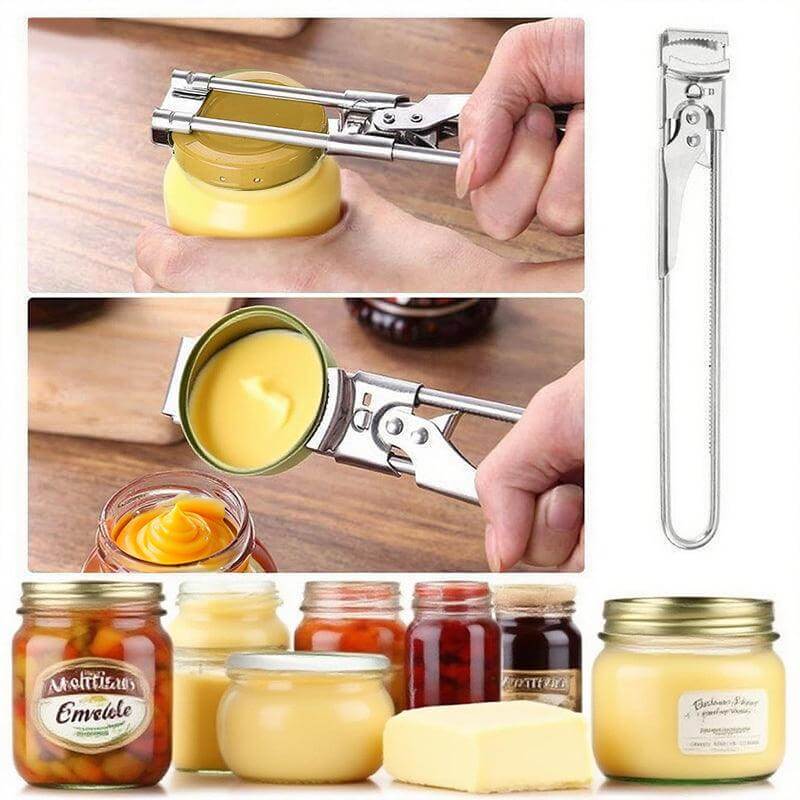 Adjustable Can Jar Opener Multifunctional Adjustable Can Jar Opener