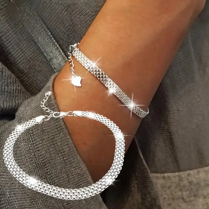 Daily wear jewelry Mesh Chain Bracelet