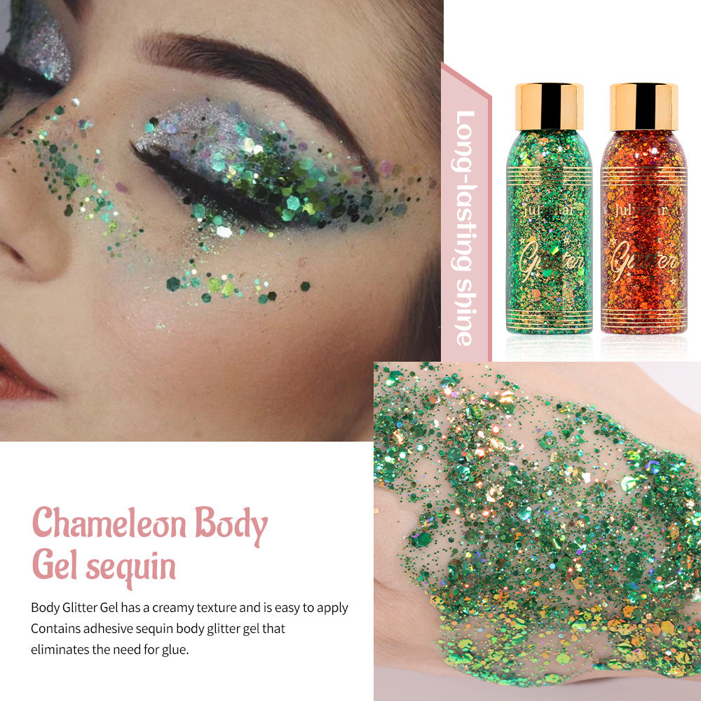 Shining eye shadow makeup Makeup Gel Shining Liquid Eye Shadow