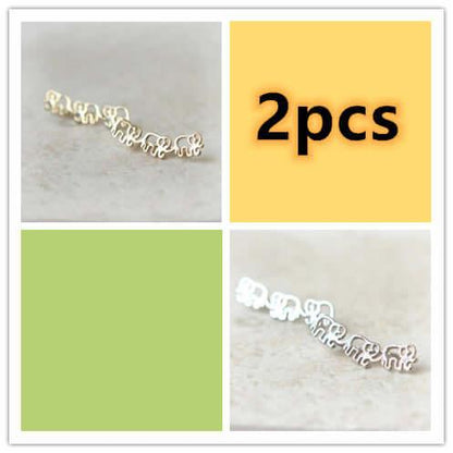 Daisies Earrings for women Earrings For Women Jewelry Stud Earrings Golden and Silvery