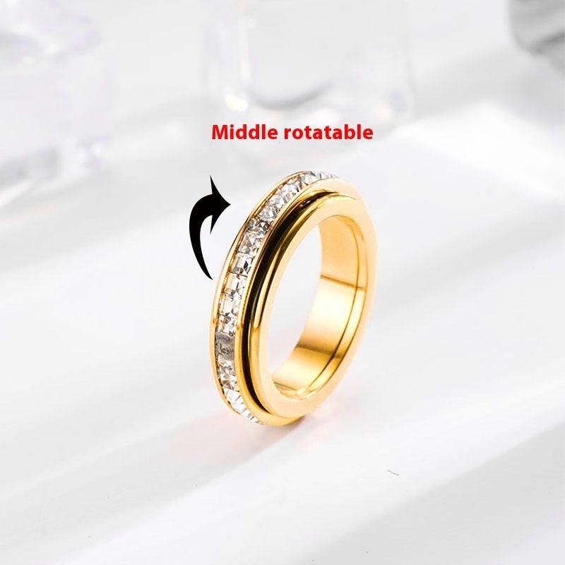 affordable diamond rings for women Square Diamond