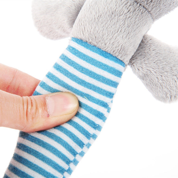 pink pig duck vocal dog toy