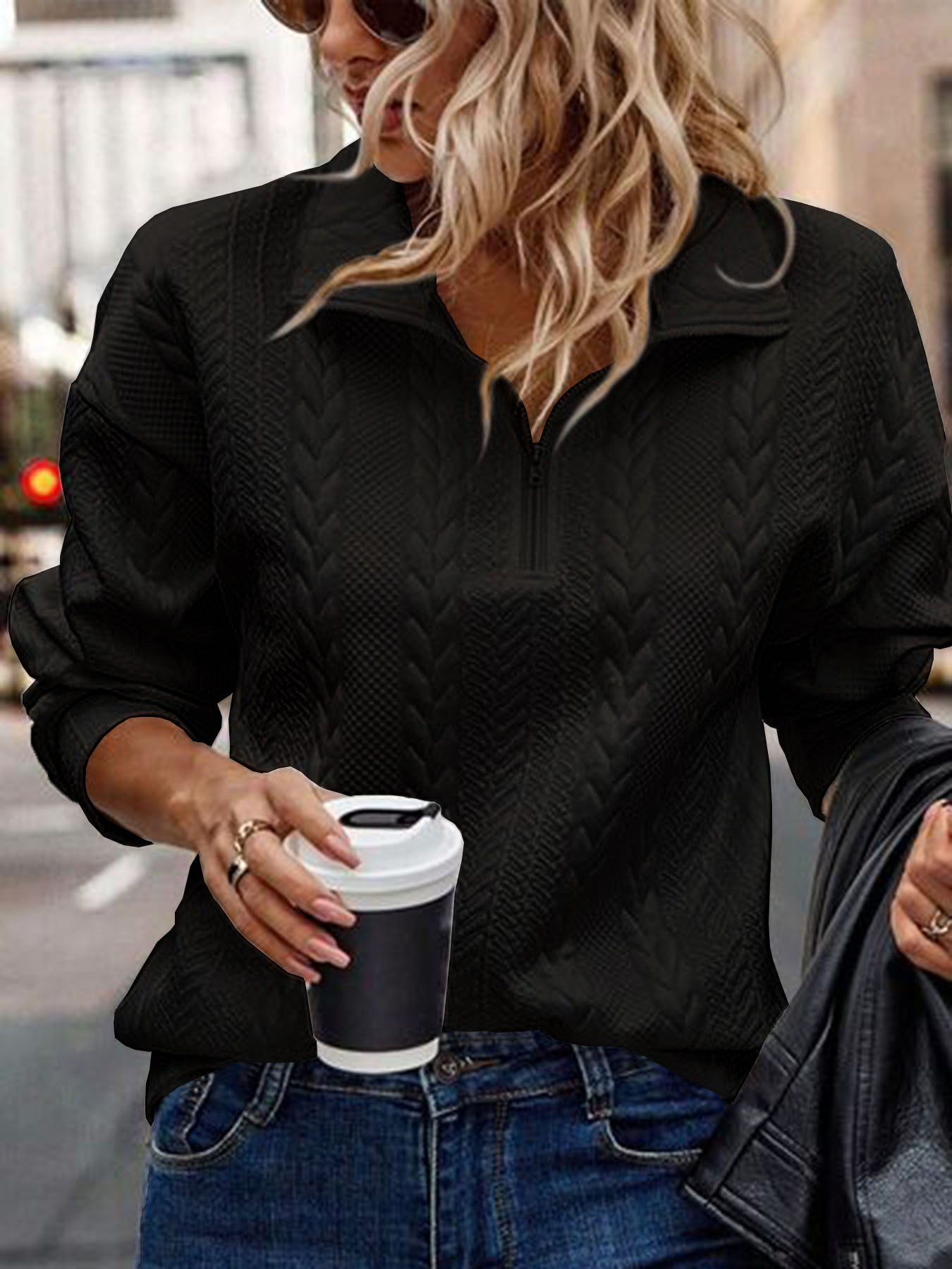 Women Black Sweater