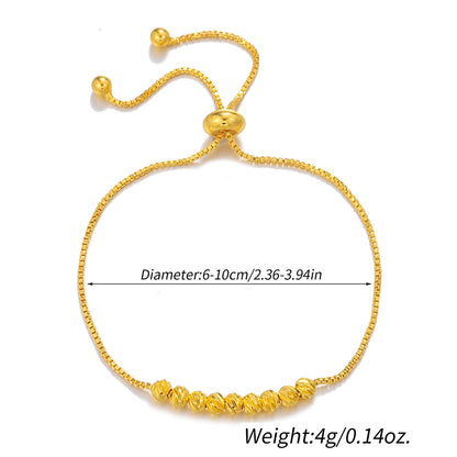 stylish gold bracelet 1pcs Gold Pulling Rope Bracelet