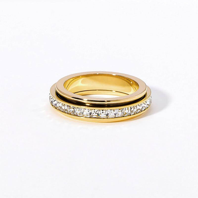 affordable diamond rings for women Square Diamond