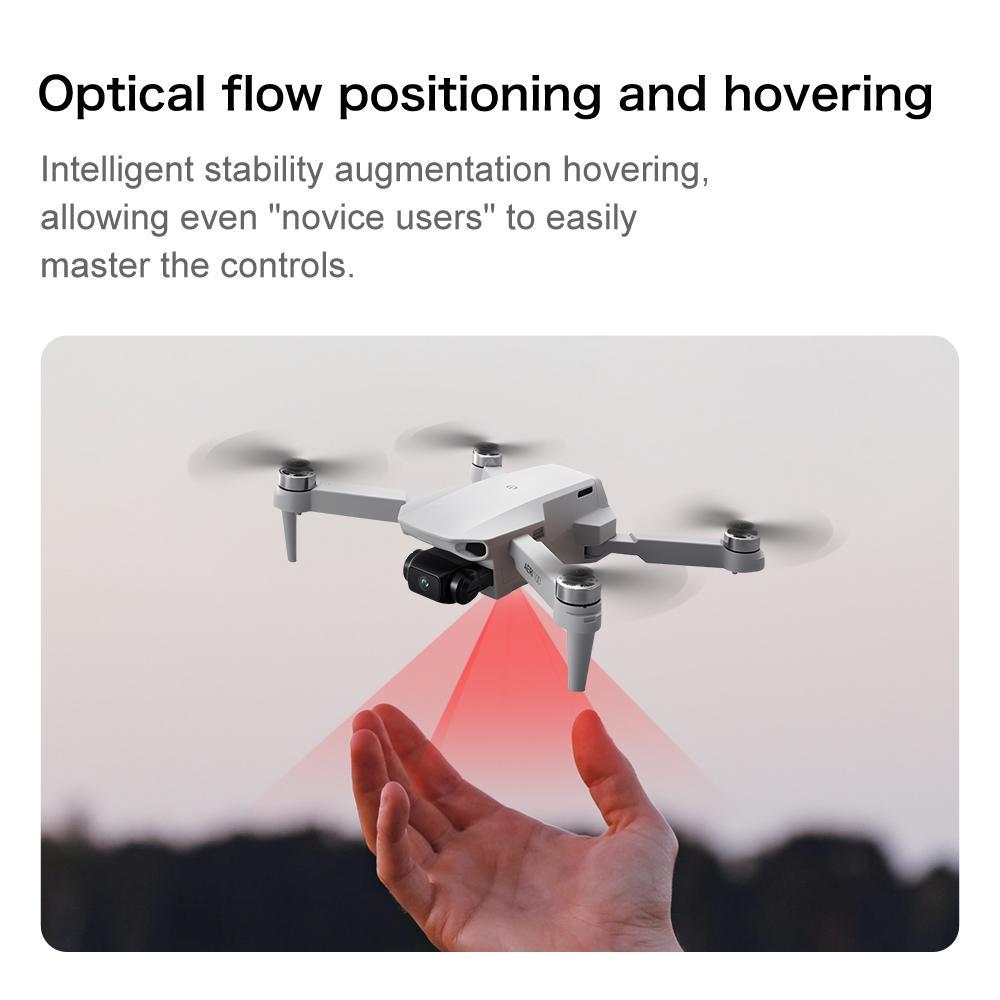 AERI 1 0 0 Foldable Drone With VR Goggles, First-Person View Flight, Brushless Motors, Optical Flow Hovering, Dual HD Cameras, Wi-Fi App Control, Lightweight 136g Quadcopter