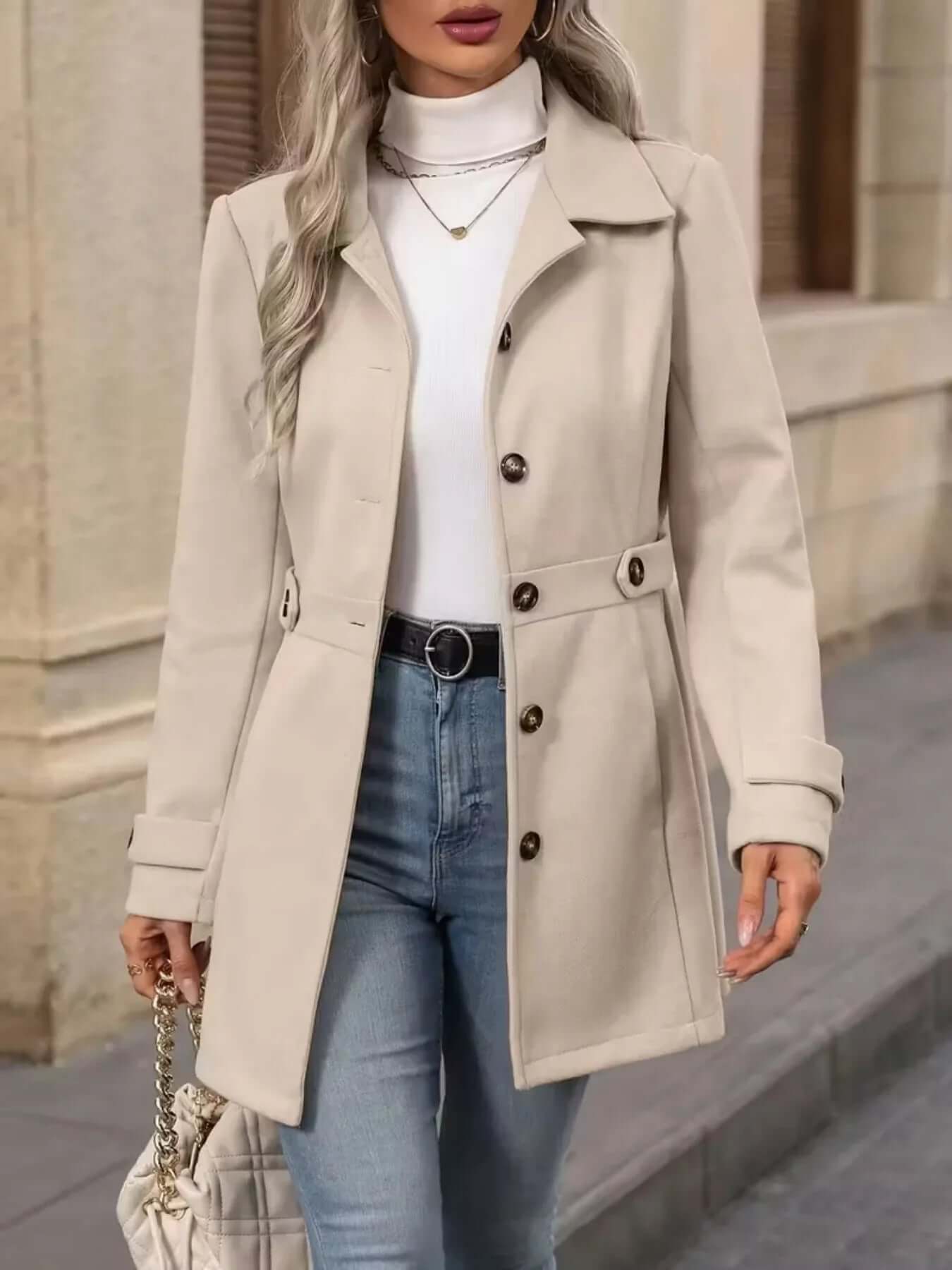 Autumn And Winter Woolen Coat for Stylish Layering
