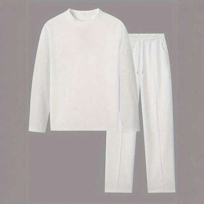Mens Basic Minimalist Solid-Color Suit