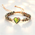 beaded woven bracelet Heart-shaped Pendant Bracelet African Pine Love Bracelet