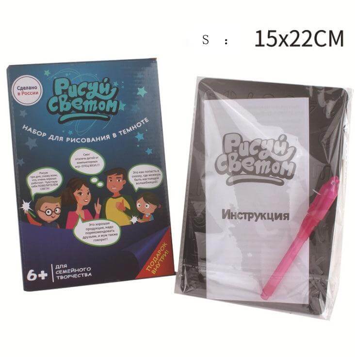 3D drawing pad Educational Toy Drawing 8 Light Effects 1 style S