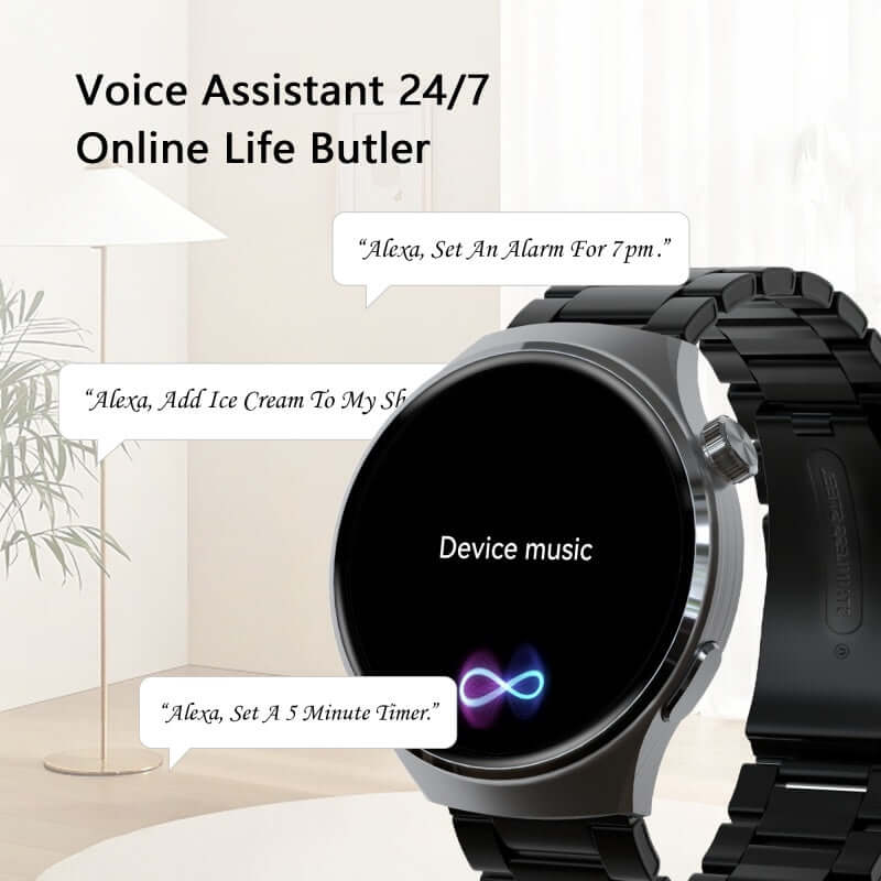 smartwatch for men SENBONO V19 Business Men Smart Watch