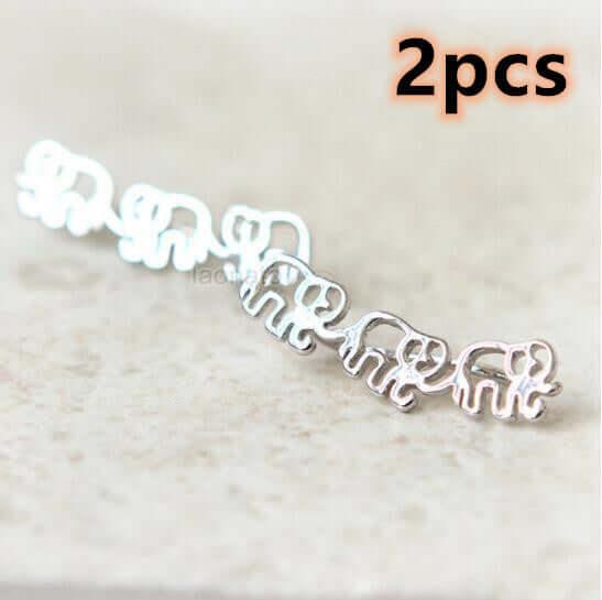 Daisies Earrings for women Earrings For Women Jewelry Stud Earrings Silvery 2pcs