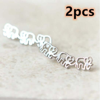 Daisies Earrings for women Earrings For Women Jewelry Stud Earrings Silvery 2pcs