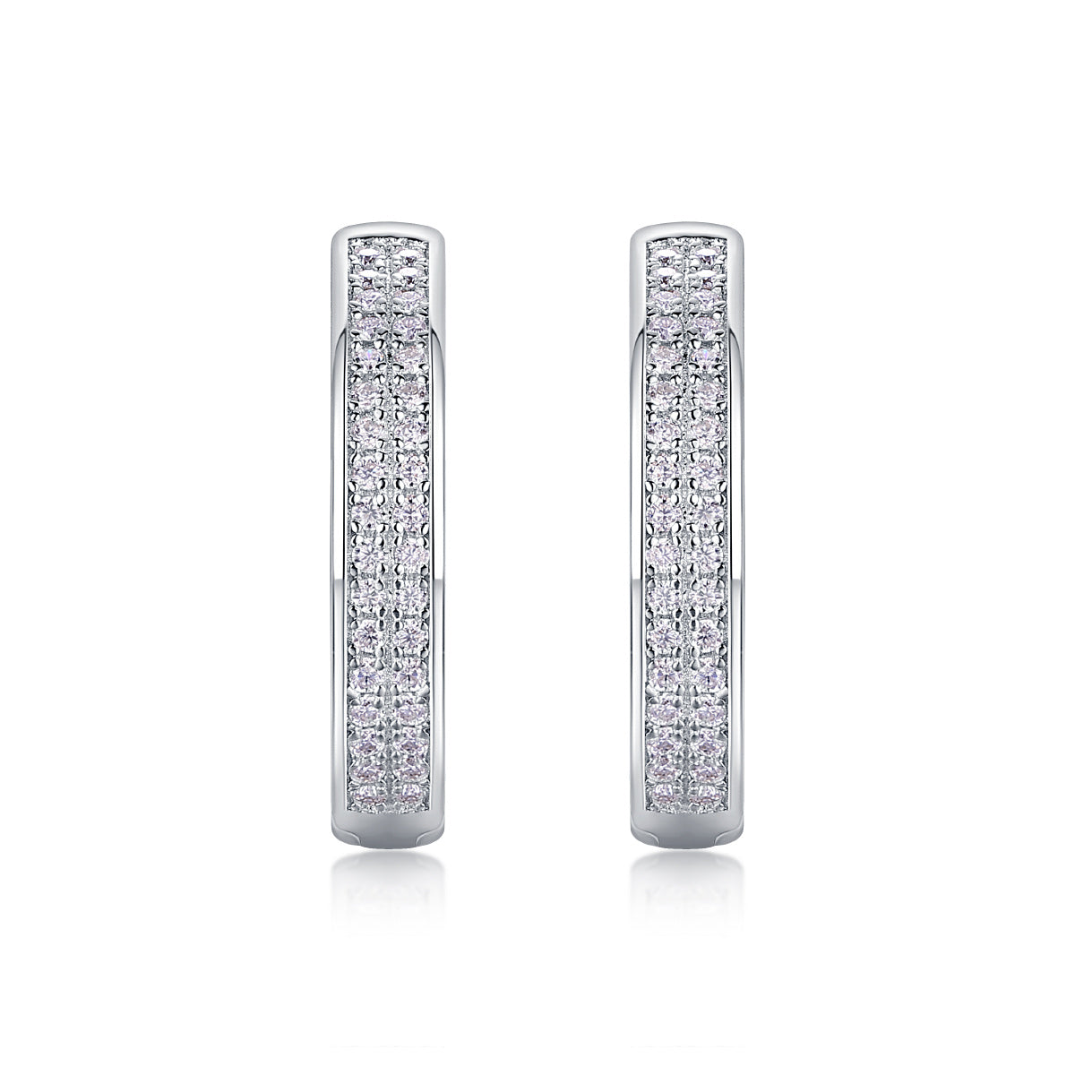 Womens Sterling Silver Earrings