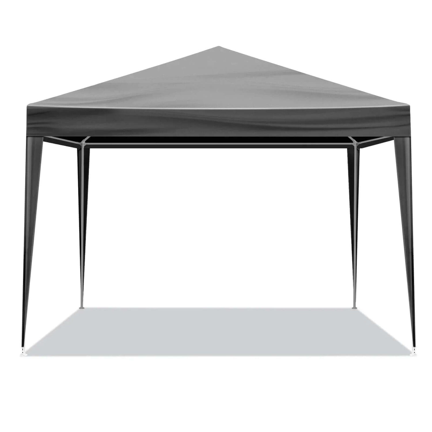 4 Sides Pergola 10x10ft Black, 4 Sides Pergola, PE Cloth