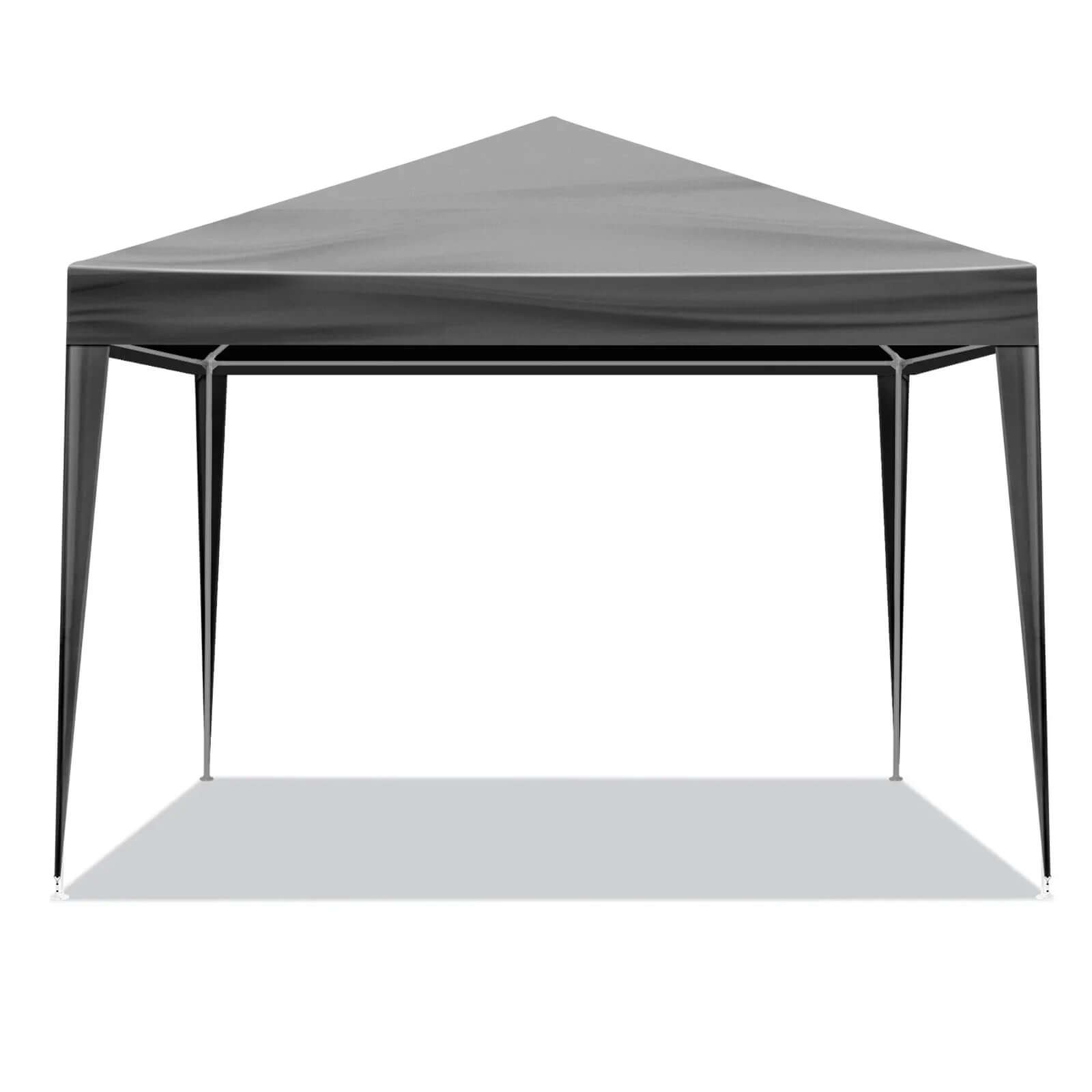 4 Sides Pergola 10x10ft Black, 4 Sides Pergola, PE Cloth